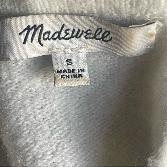 Madewell Kent Striped Cardigan Sweater Size Small - Picture 7 of 9